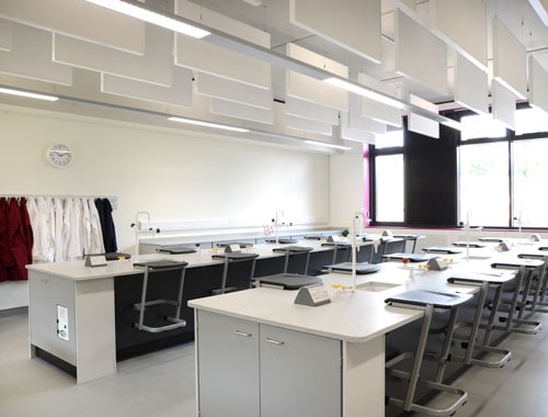 Charterhouse School Science Lab Theory work Area.