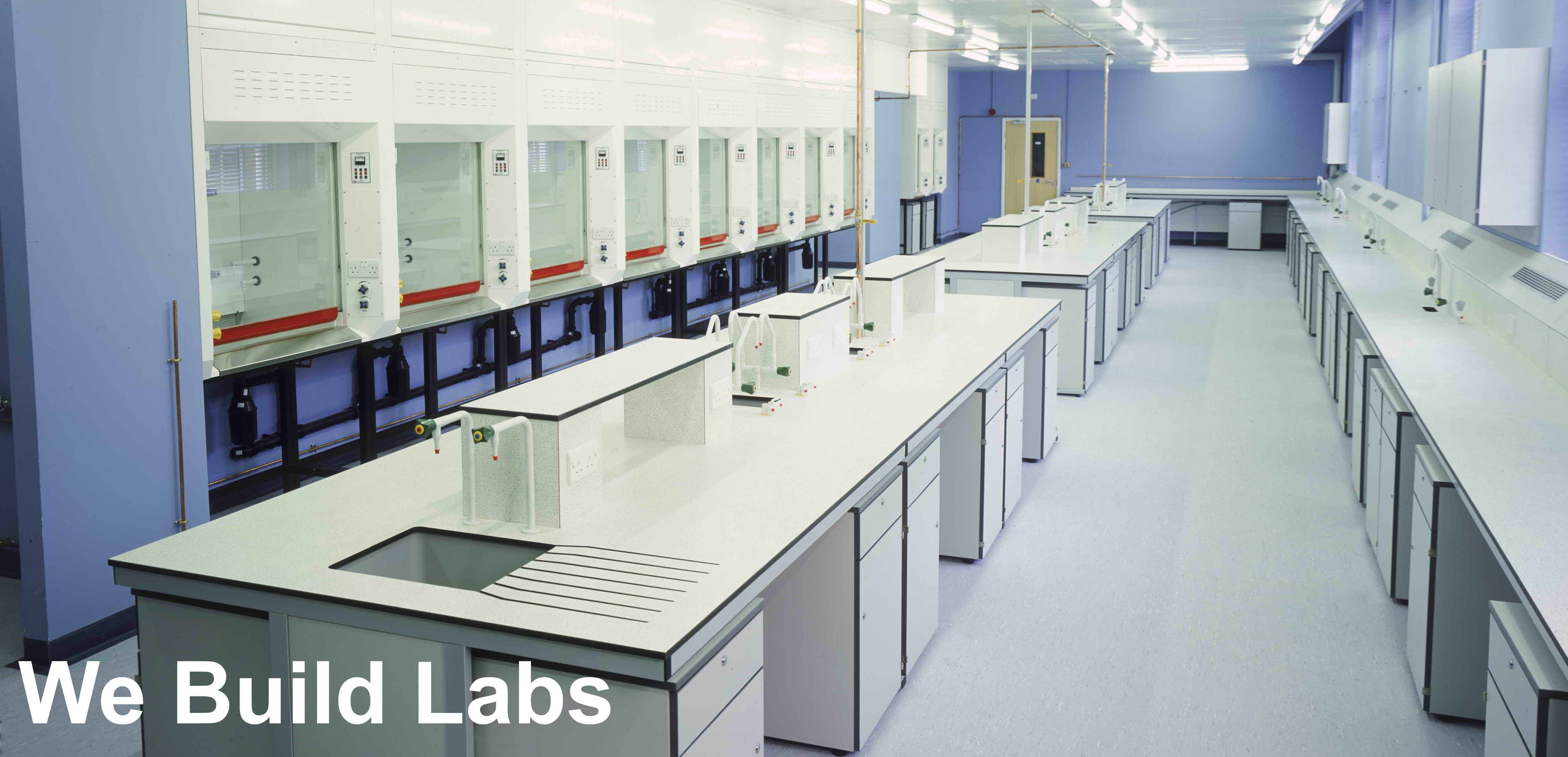 Laboratory design and installation for Greenwich University.