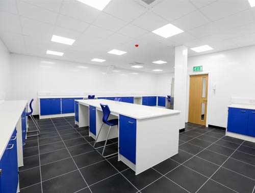 Pathology laboratory design and furniture installation