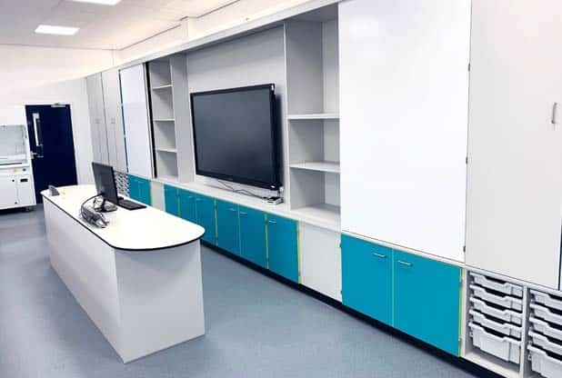 Science laboratory refurbishment for West Kirby Grammar School