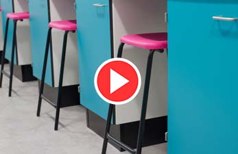 University laboratory furniture - University of York Biology Department