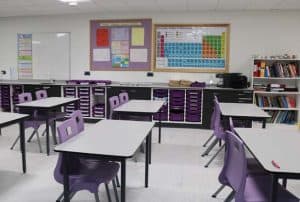 Science Classroom Layout at St Lawrence College