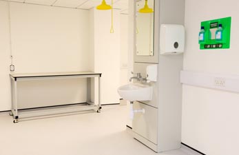 Lab furniture & IPS unit