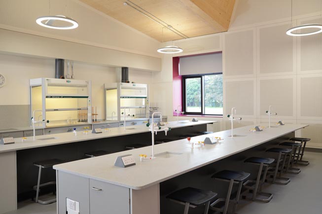 Laboratory Furniture at Charterhouse School