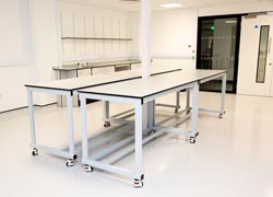 Laboratory furniture design for research lab