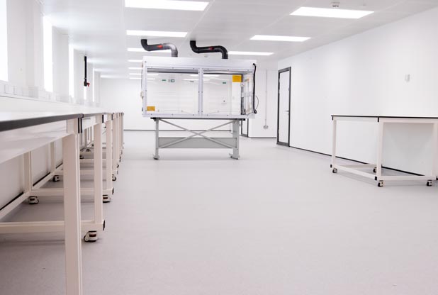 Laboratory fit out for Sygnature Discovery